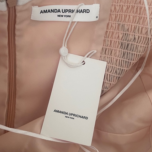 New Amanda Uprichard x Revolve Eden Gown in Juniper Floral size Medium - Picture 11 of 12